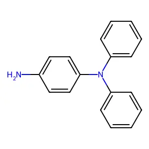N,N-Diphenyl-p-phenylenediamine structure
