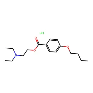 Butoxycaine hydrochloride structure
