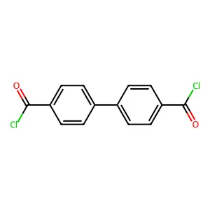 [1,1'-Biphenyl]-4,4'-dicarbonyl dichloride structure