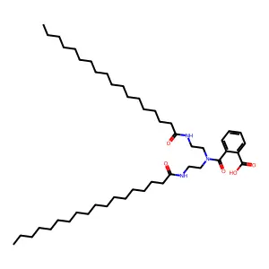 2-[bis[2-(octadecanoylamino)ethyl]carbamoyl]benzoic acid structure