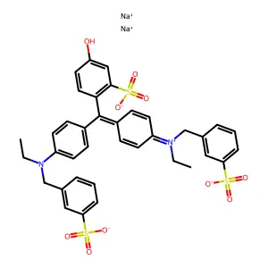 Fast Green FCF structure
