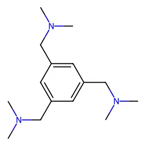 1-[3,5-bis[(dimethylamino)methyl]phenyl]-N,N-dimethylmethanamine structure