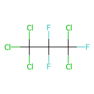 1,1,1,3,3-Pentachloro-2,2,3-trifluoropropane structure