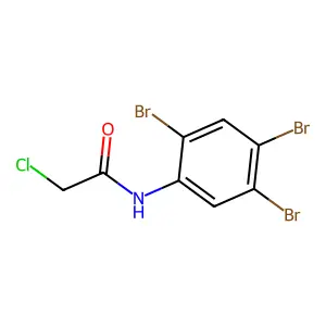Compound C8H5Br3ClNO structure