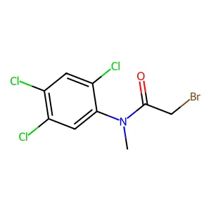 Compound C9H7BrCl3NO structure