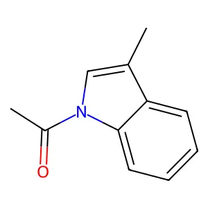 N-Acetyl-3-methylindole structure