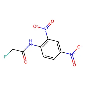 Compound C8H6FN3O5 structure