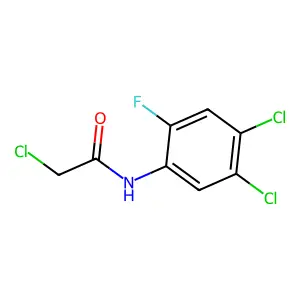Compound C8H5Cl3FNO structure