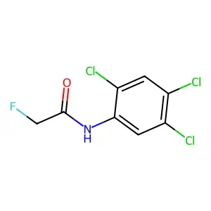 Compound C8H5Cl3FNO structure