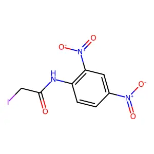 Compound C8H6IN3O5 structure