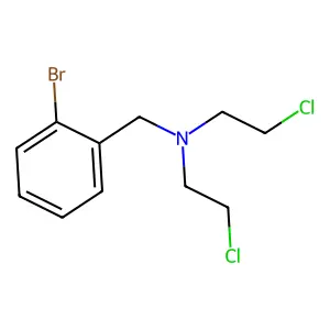 N,N-Bis(2-chloroethyl)-o-bromobenzylamine structure