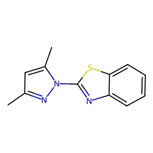Compound C12H11N3S structure