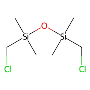 chloromethyl-[chloromethyl(dimethyl)silyl]oxy-dimethylsilane structure