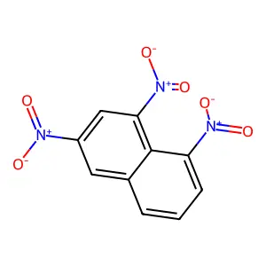 1,3,8-Trinitronaphthalene structure