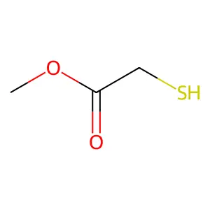 METHYL THIOGLYCOLATE structure