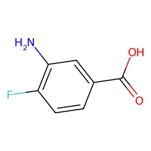 3-Amino-4-fluorobenzoic acid structure