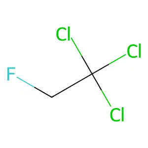 1,1,1-Trichloro-2-fluoroethane structure