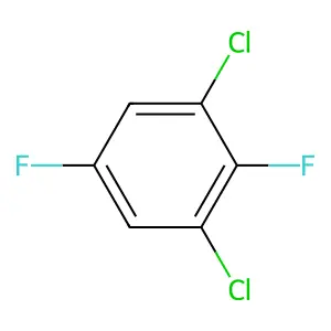 1,3-dichloro-2,5-difluorobenzene structure