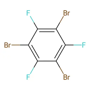 1,3,5-tribromo-2,4,6-trifluorobenzene structure