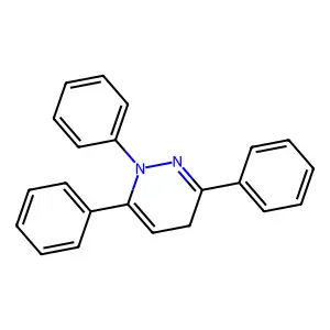 1,3,6-triphenyl-4H-pyridazine structure