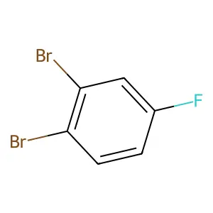 1,2-Dibromo-4-fluorobenzene structure