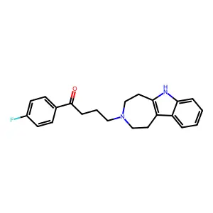 Compound C22H23FN2O structure