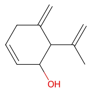 Compound C10H14O structure