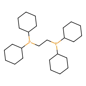 1,2-Bis(dicyclohexylphosphino)ethane structure