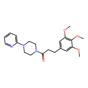 Compound C21H27N3O4 structure