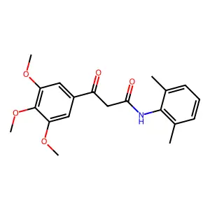 Compound C20H23NO5 structure