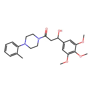 Compound C23H30N2O5 structure