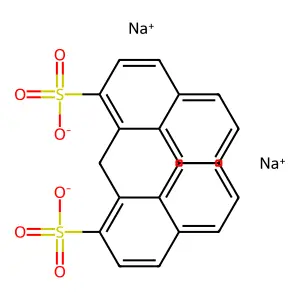 Compound C21H14Na2O6S2 structure