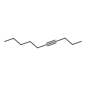 4-DECYNE structure