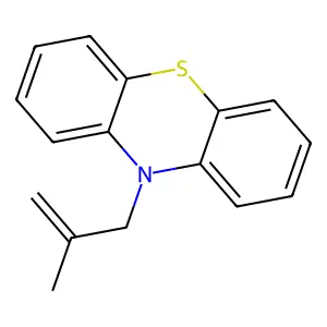 10-(2-Methyl-allyl)-10H-phenothiazine structure