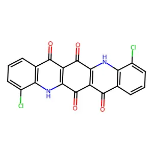 Compound C20H8Cl2N2O4 structure
