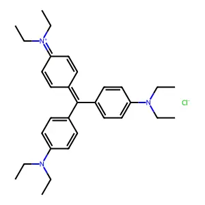 Ethyl violet structure