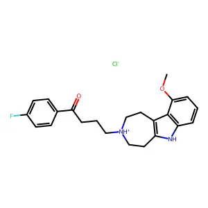 Compound C23H26ClFN2O2 structure