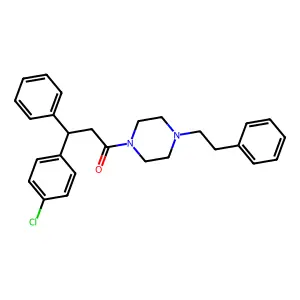 Compound C27H29ClN2O structure