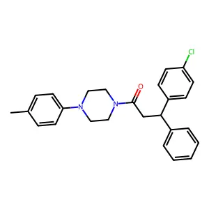 Compound C26H27ClN2O structure