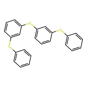 benzene, 1,1'-thiobis[3-(phenylthio)- structure