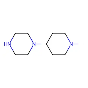 1-(1-methylpiperidin-4-yl)piperazine structure