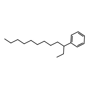 Benzene, (1-ethyldecyl)- structure