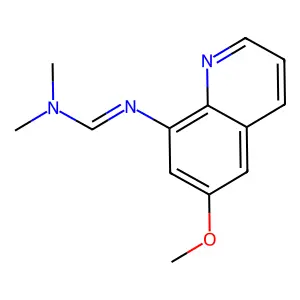 N'-(6-methoxyquinolin-8-yl)-N,N-dimethylmethanimidamide structure