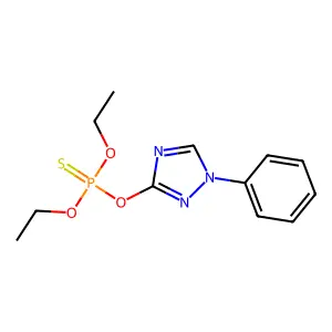 Triazophos structure