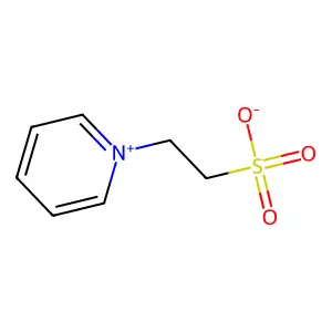 1-(2-Sulphonatoethyl)pyridinium structure