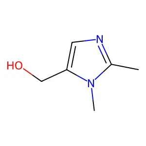 (1,2-dimethyl-1H-imidazol-5-yl)methanol structure