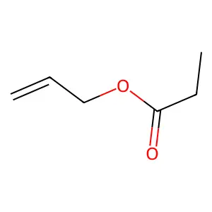 ALLYL PROPIONATE structure
