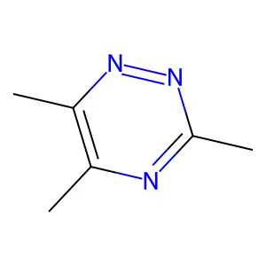 1,2,4-Triazine, 3,5,6-trimethyl- structure