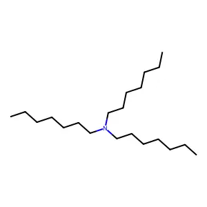 Triheptylamine structure