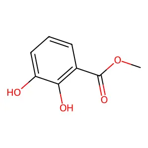 Methyl 2,3-dihydroxybenzoate structure